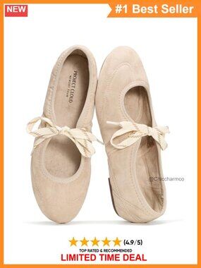 Women's Mary Jane Ballet Flats Memory Foam Comfort Shoes
